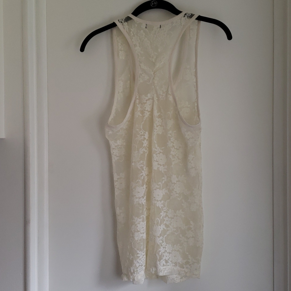 Lace racerback top - Picture 5 of 6